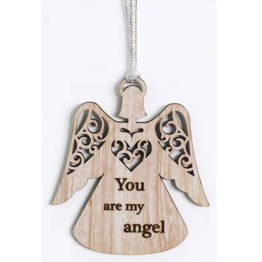 Hanging Angel Ornament You are my Angel